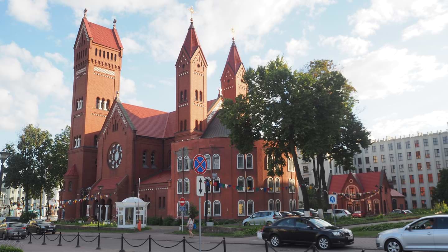 Rote Kirche in Minsk