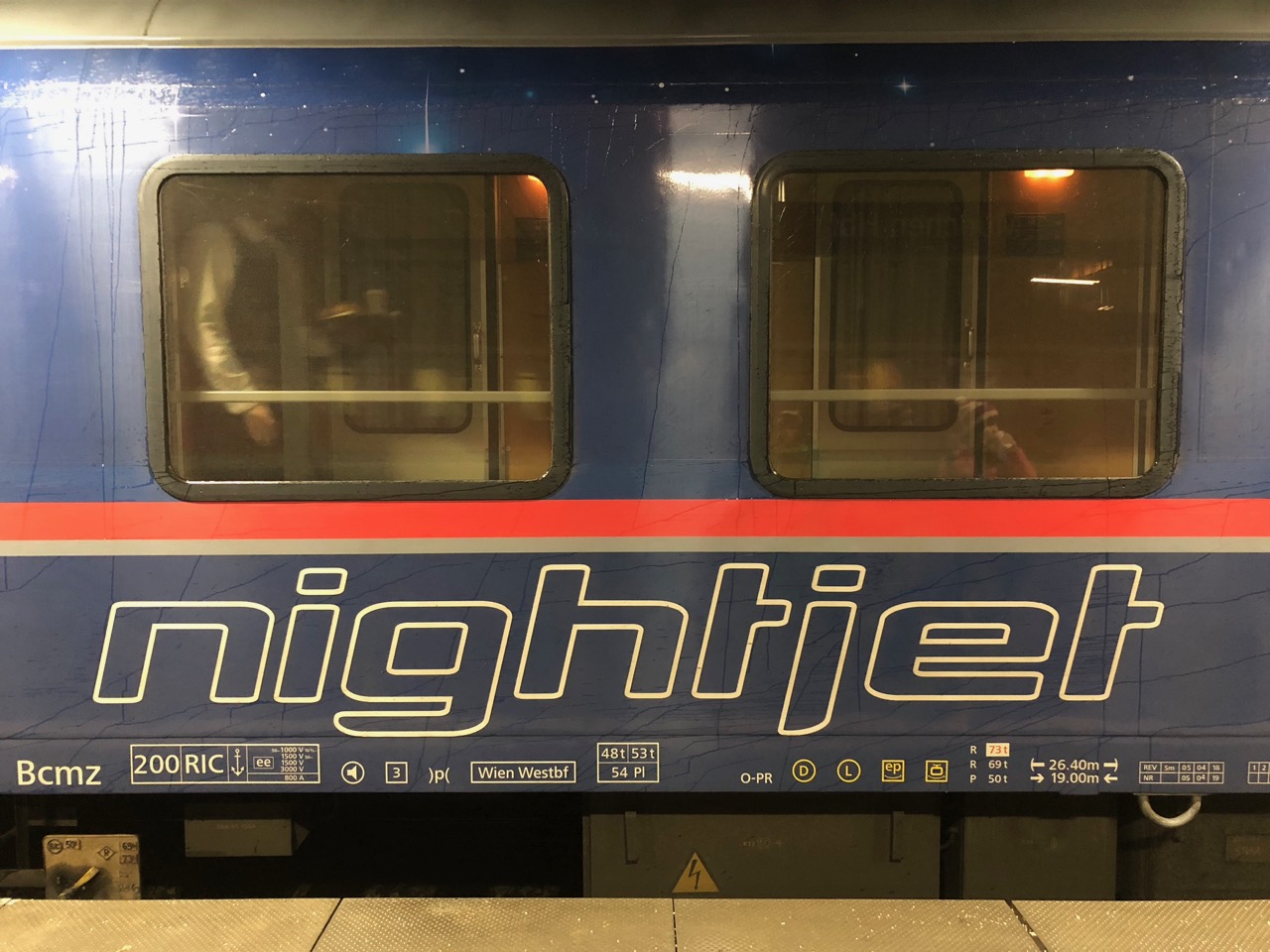 Foto vom Nightjet