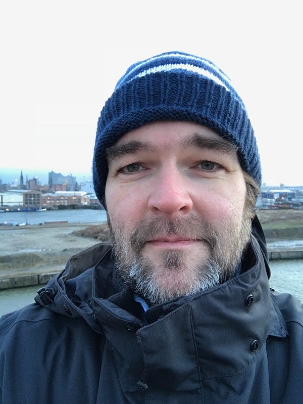 Selfie in Hamburg